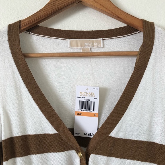 Michael kors stripe cardigan - Picture 5 of 10
